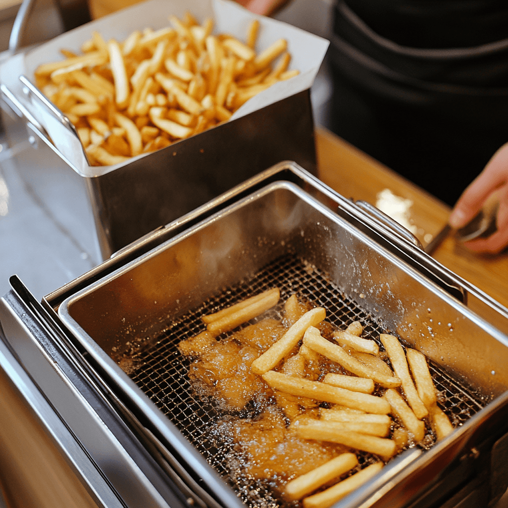 Hot Fries: A Complete Guide to Spicy Snacks, Varieties, and Nutrition 4 setup for making hot fries, featuring machinery for shaping, frying, and seasoning the snacks