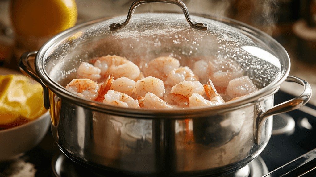 Seafood Bake: The Complete Guide to Creating a Delicious Feast 4 Seafood bake being assembled in a casserole dish before baking.