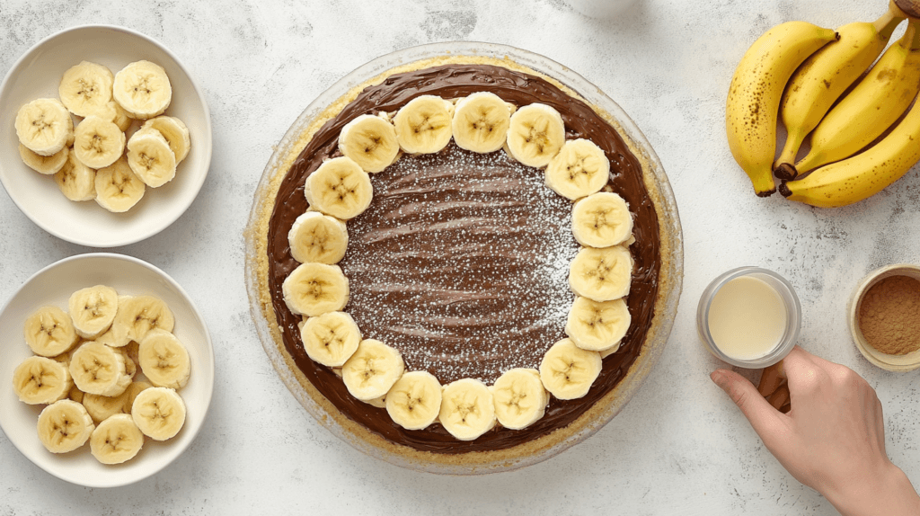 Chocolate Banana Cake - Moist, Easy, and Delicious Recipe 4 Step-by-step process of preparing chocolate banana cake