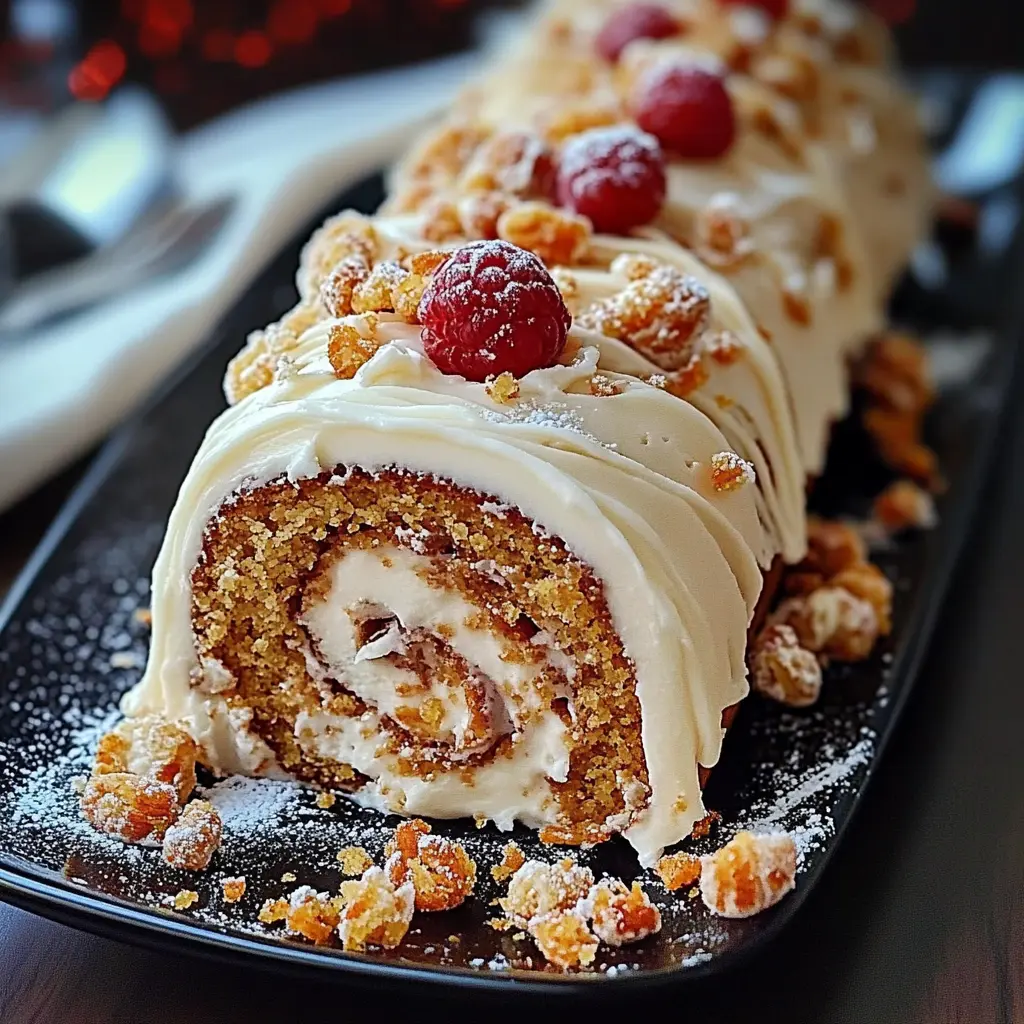 Irresistible Carrot Cake Roll Recipe 2 carrot cake roll Irresistible Carrot Cake Roll Recipe